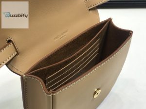 saint laurent kaia small satchel brown for women 72in18 1