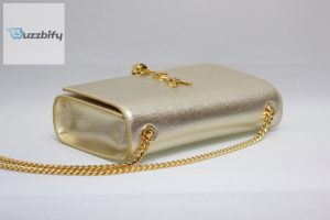 saint laurent kate chain wallet with tassel yellow copper for women 10 2