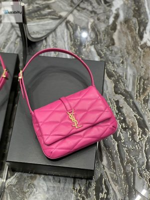 saint laurent le 57 hobo shoulder bag pink for women womens bags 9 1