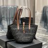saint laurent panier medium bag black for women womens bags 16