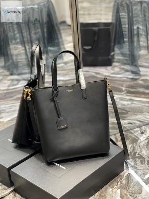 saint laurent shopping bag black toy in supple for women 11in28cm ysl 600307csv0j1000 buzzbify 1 1