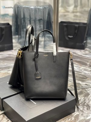 saint laurent shopping bag black toy in supple for women 11in28cm ysl 600307csv0j1000 buzzbify 1