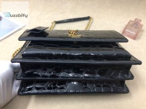 saint laurent sunset chain wallet black for women 8 1