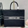 christian dior large dior book tote Beige black for women womens handbags 16