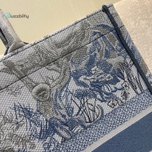 christian dior large dior book tote blue and white cornely embroidery blue for women womens handbags shoulder bags 42cm cd m1286zrgo m928 buzzbify 1 1