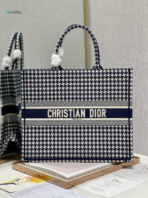 christian dior large dior book tote blue and white for women womens handbags 16