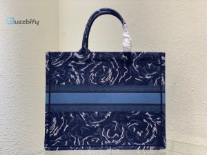 christian dior large dior book tote blue for women womens handbags 16 1