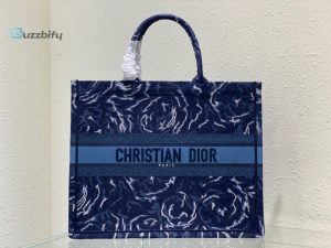 christian dior large dior book tote blue for women womens handbags 16