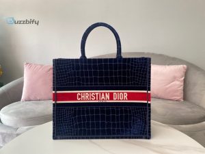 christian dior large dior book tote red blue for women womens handbags 16