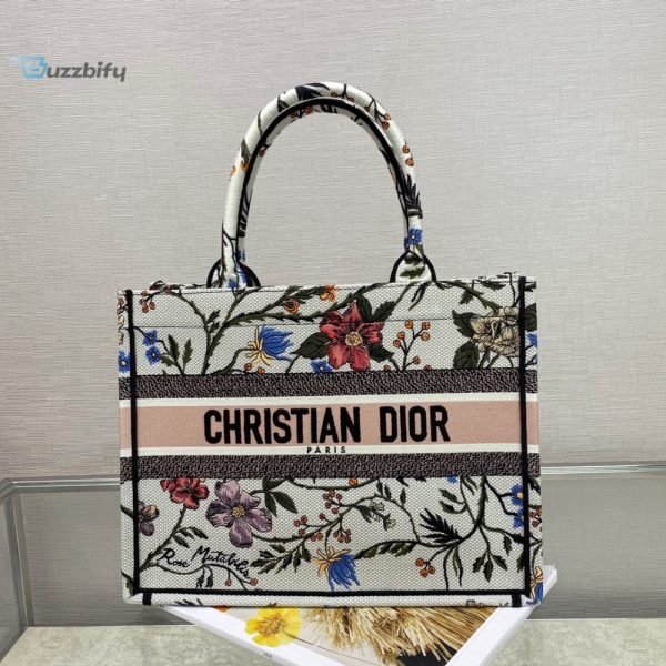 christian dior medium dior book tote tassel bag by maria grazia chiuri for women 14in36cm cd buzzbify 1