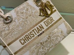 christian dior medium lady dlite bag beige for women womens handbags crossbody bags 14 14cm cd buzzbify 14 14