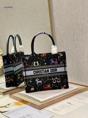 christian dior small dior book tote black for women womens handbags 265cm10