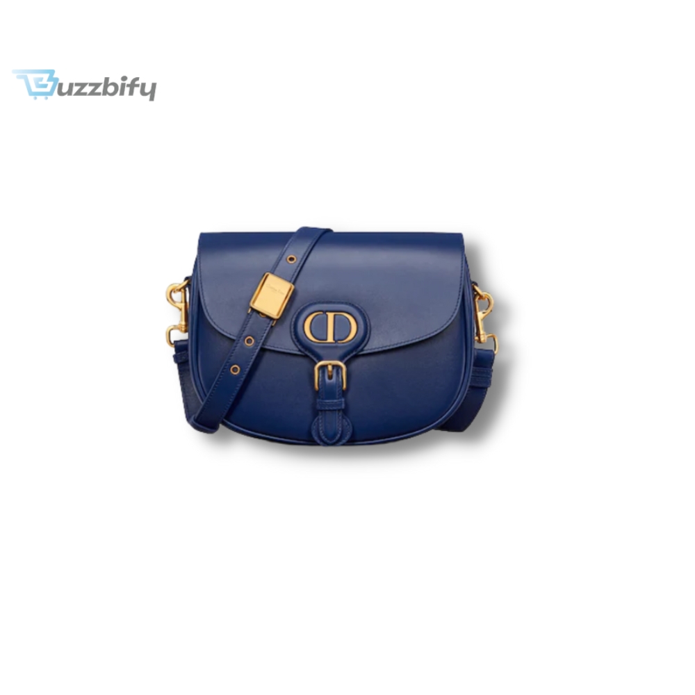 Medium Dior Bobby Bag Royal Blue For Women 22Cm 9Inches  M9319umol_M14z