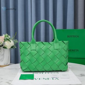 bottega veneta braided maxi cava tote bag green for women womens bags 13 1