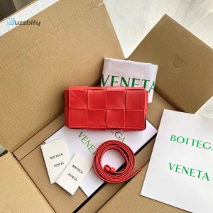 bottega veneta candy cassette red for women womens bags 4 13
