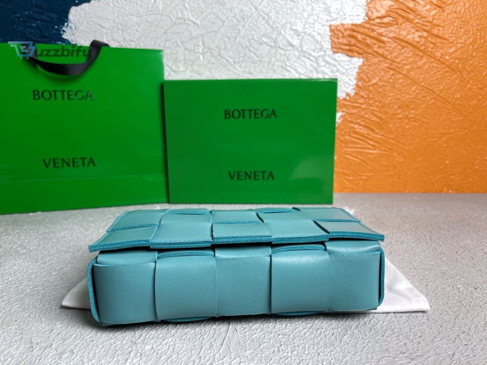 Bottega Veneta Cassette Light Blue, For Women, Women�s Bags 9.1in/23cm 