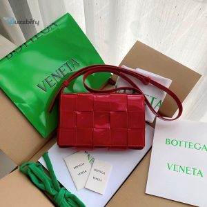 bottega veneta cassette red for women womens bags 9