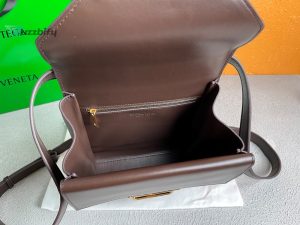bottega veneta clip bag brown for women womens bags 9in 9 9cm buzzbify 9 9