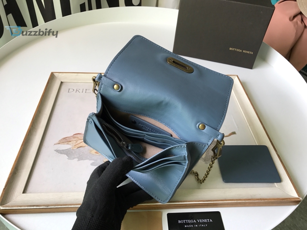 Bottega Veneta Crossbody Blue, For Women, Women�s Bags 6.9in/17.5cm 