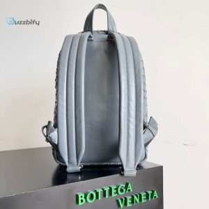 bottega veneta medium intrecciato backpack dark greenbeigegrey for women 46cm 18 1