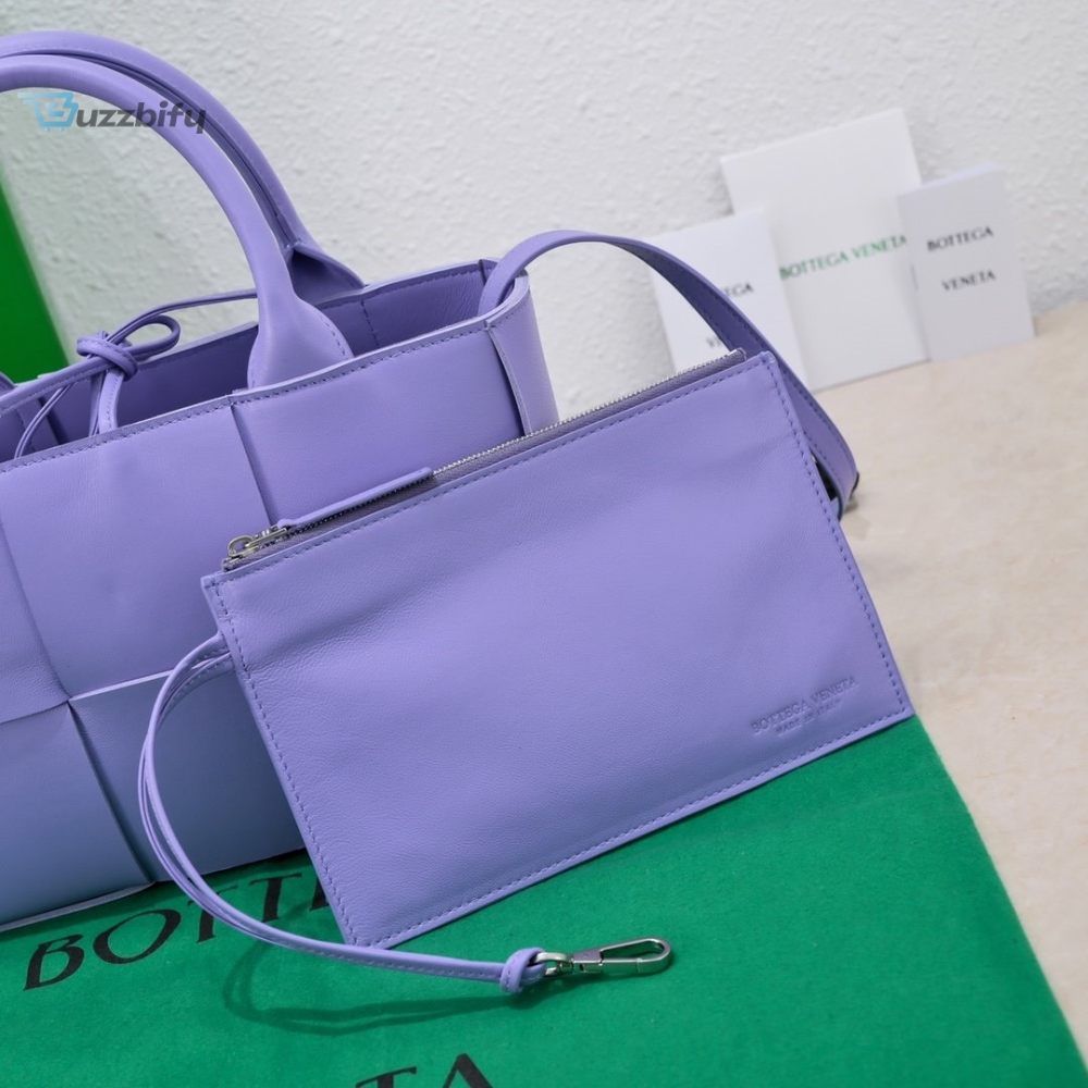 Bottega Veneta Mini Arco Tote Bag Blue For Women Womens Bags 9.8In25cm