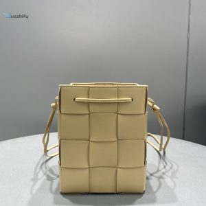 bottega veneta mini cassette bucket bag beige for women womens bags 5 1