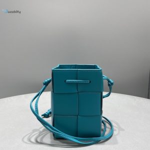 bottega veneta mini cassette bucket bag blue for women womens bags 5 10