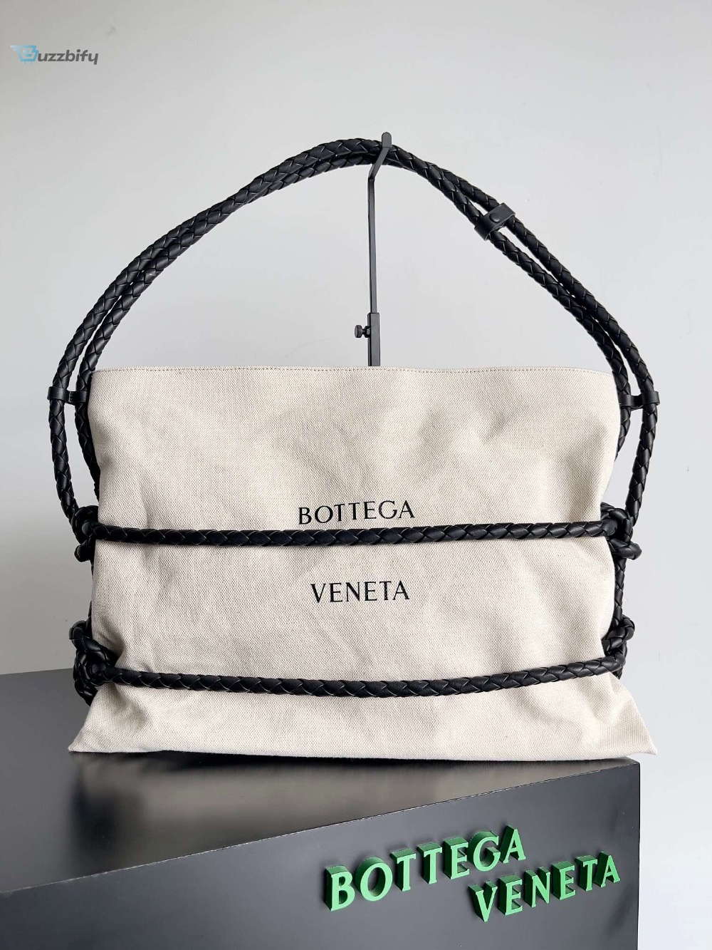 Bottega Veneta Quadronno Shoulder Bag Cream For Women 18In46cm