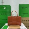 bottega veneta small arco tote bag orange for women womens bags 14