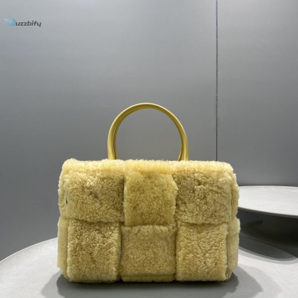 bottega patch-detail veneta small arco tote bag yellow for women womens bags 11 1