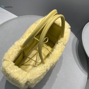 bottega patch-detail veneta small arco tote bag yellow for women womens bags 11 5
