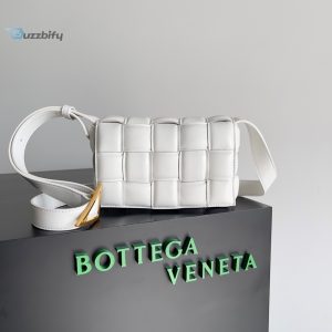 bottega veneta small padded cassette white for women womens bags 7
