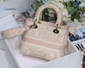 christian dior medium lady dlite bag pink for women womens handbags 24cm9 1