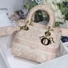 christian dior medium lady dlite bag pink for women womens handbags 24cm9