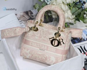 christian dior medium lady dlite bag pink for women womens handbags 24cm9