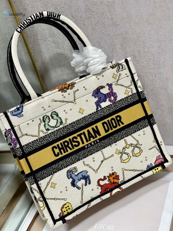 christian dior small dior book tote white for women womens handbags 265cm10 9