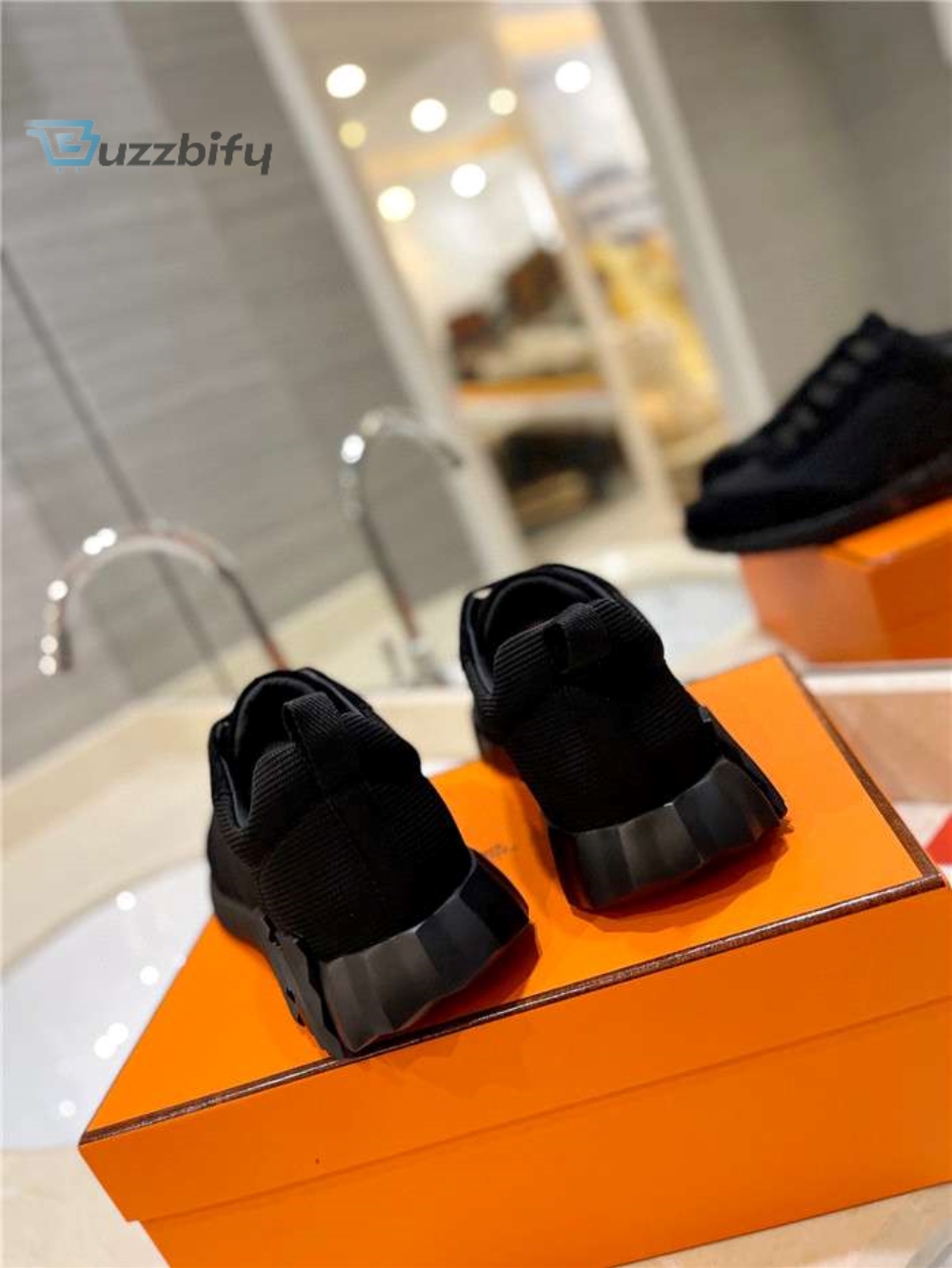 Hermes Bouncing Sneaker Black For Women