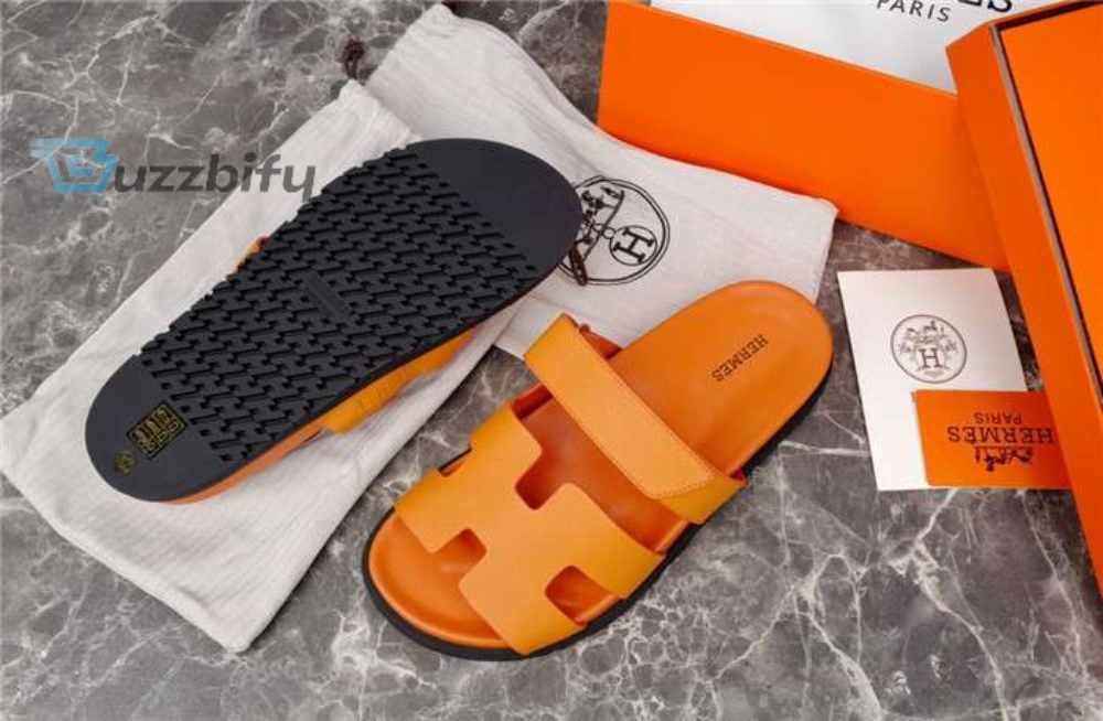 Hermes Chypre Sandal Orange For Women