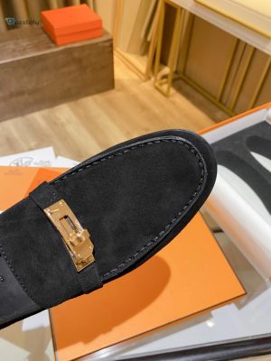 hermes destin loafer black for women womens shoes h212116z 9m360 buzzbify 1 1