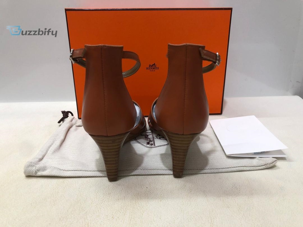 Hermes Legend Sandal Brown For Women Womens Shoes H172196z