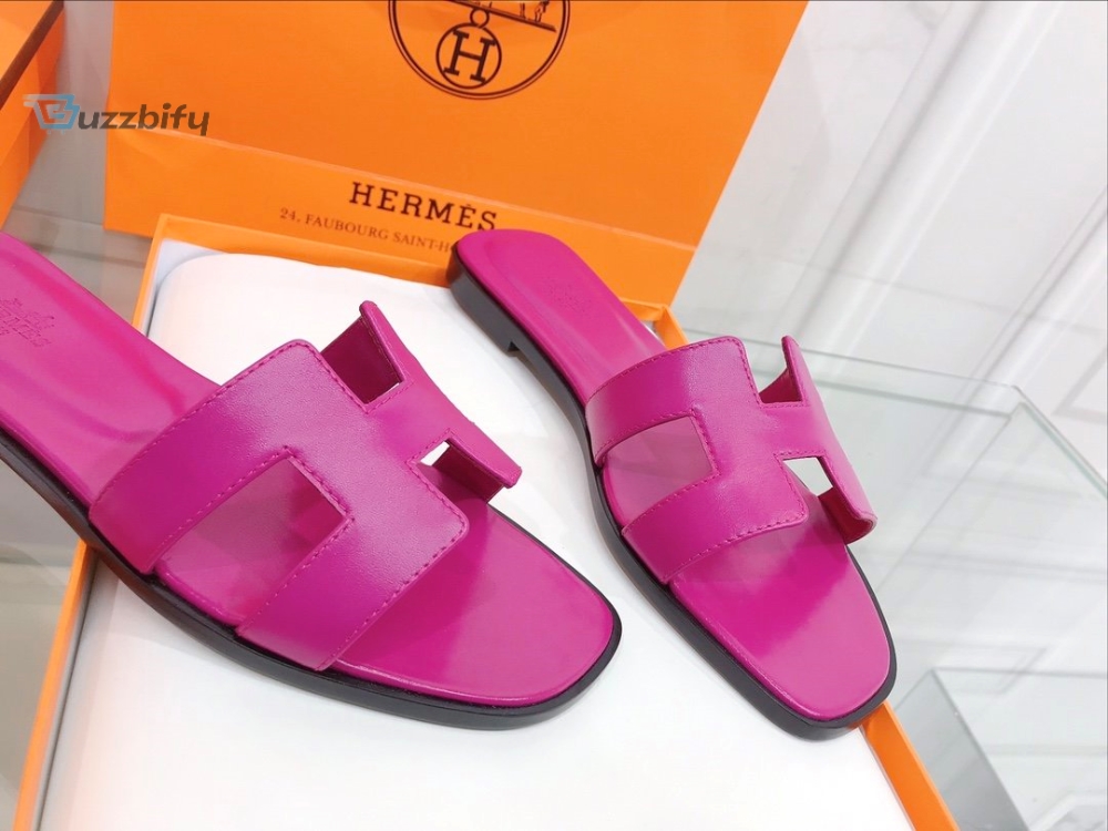 Hermes Oran Sandal Pink For Women