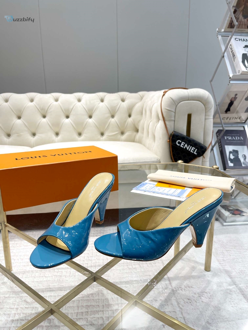 Louis Vuitton Sandal Alyssa Blue For Women