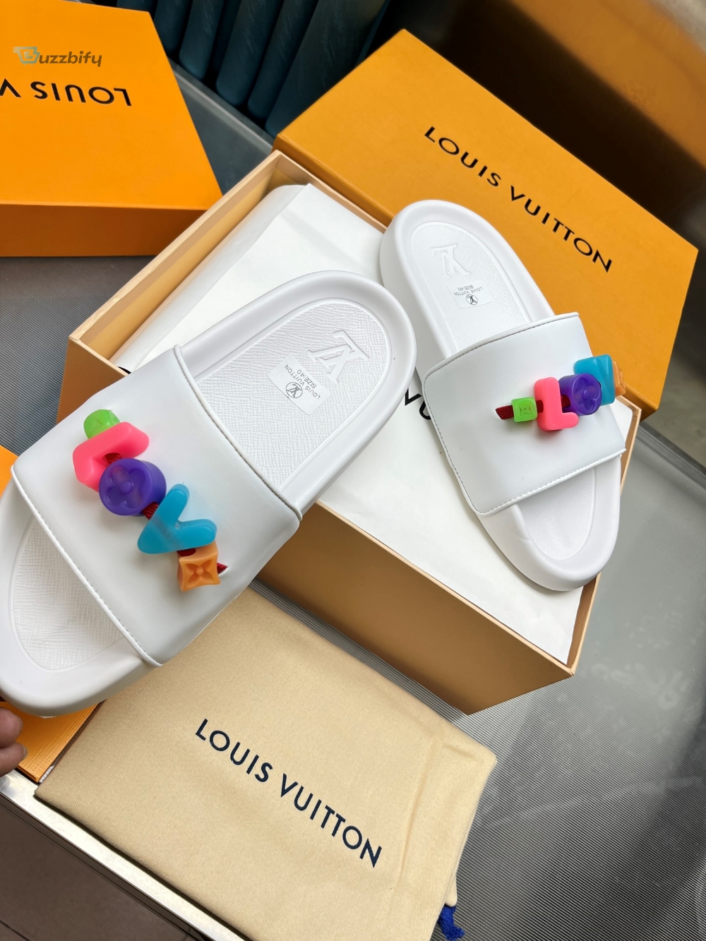 Louis Vuitton Waterfront Mule White For Women