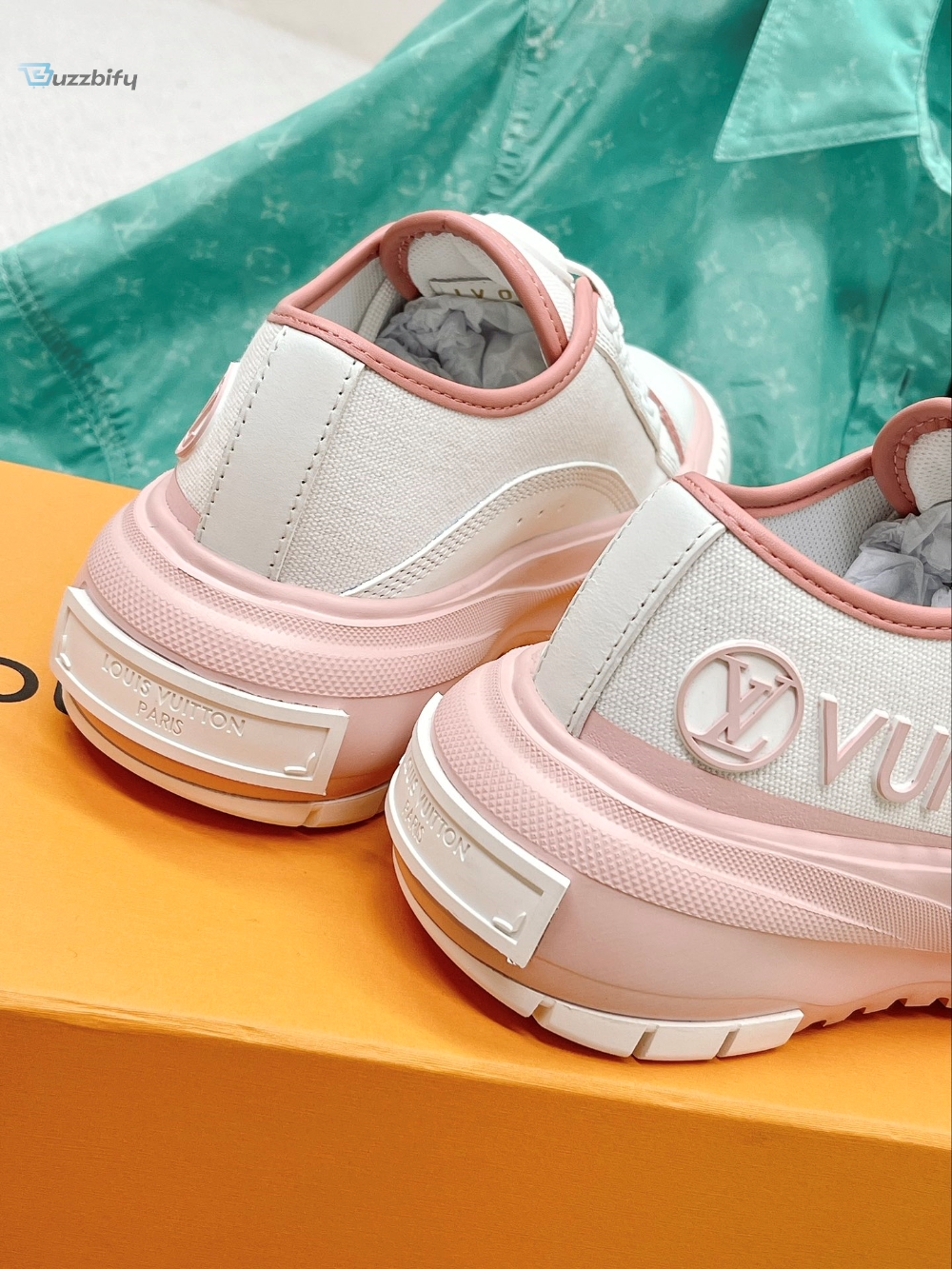 Louis Vuitton Womens Lv Squad Sneaker Pink For Women Lv 1Aacw0