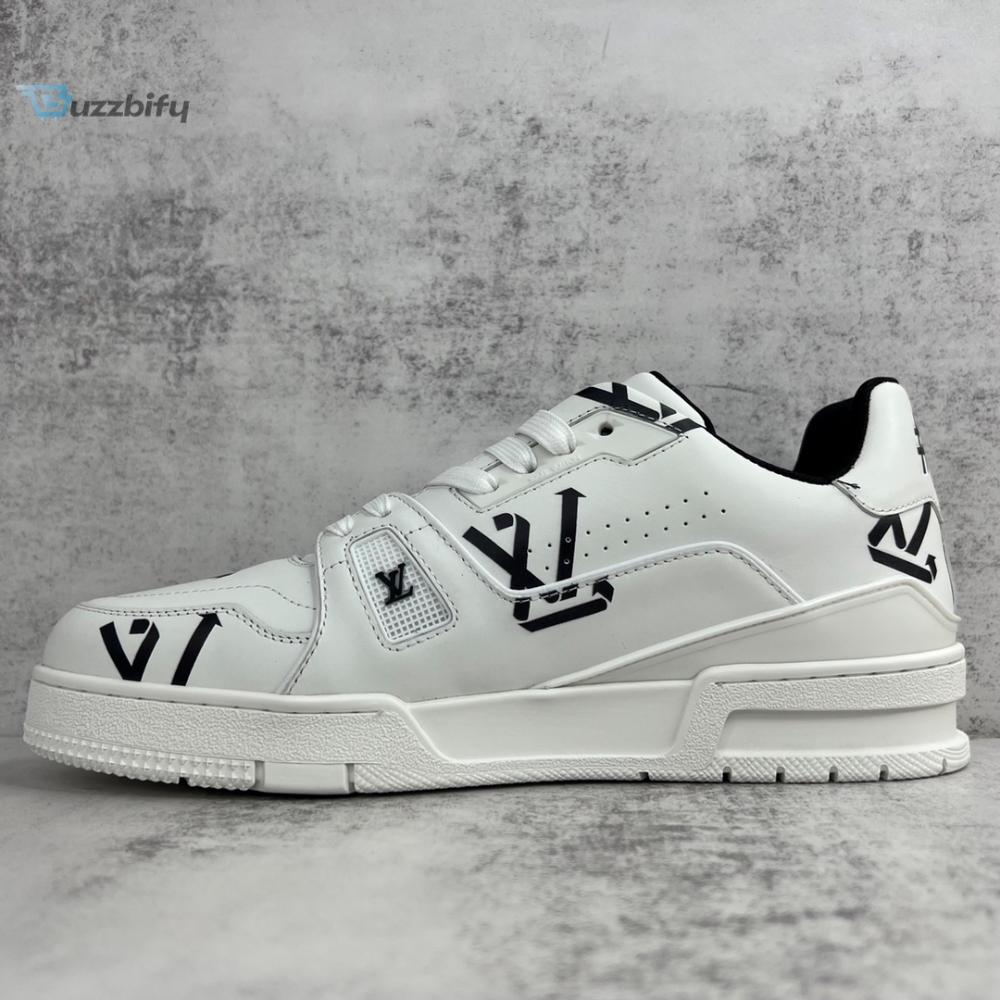 Louis Vuitton Womens Lv Trainer Sneaker Black For Women Lv